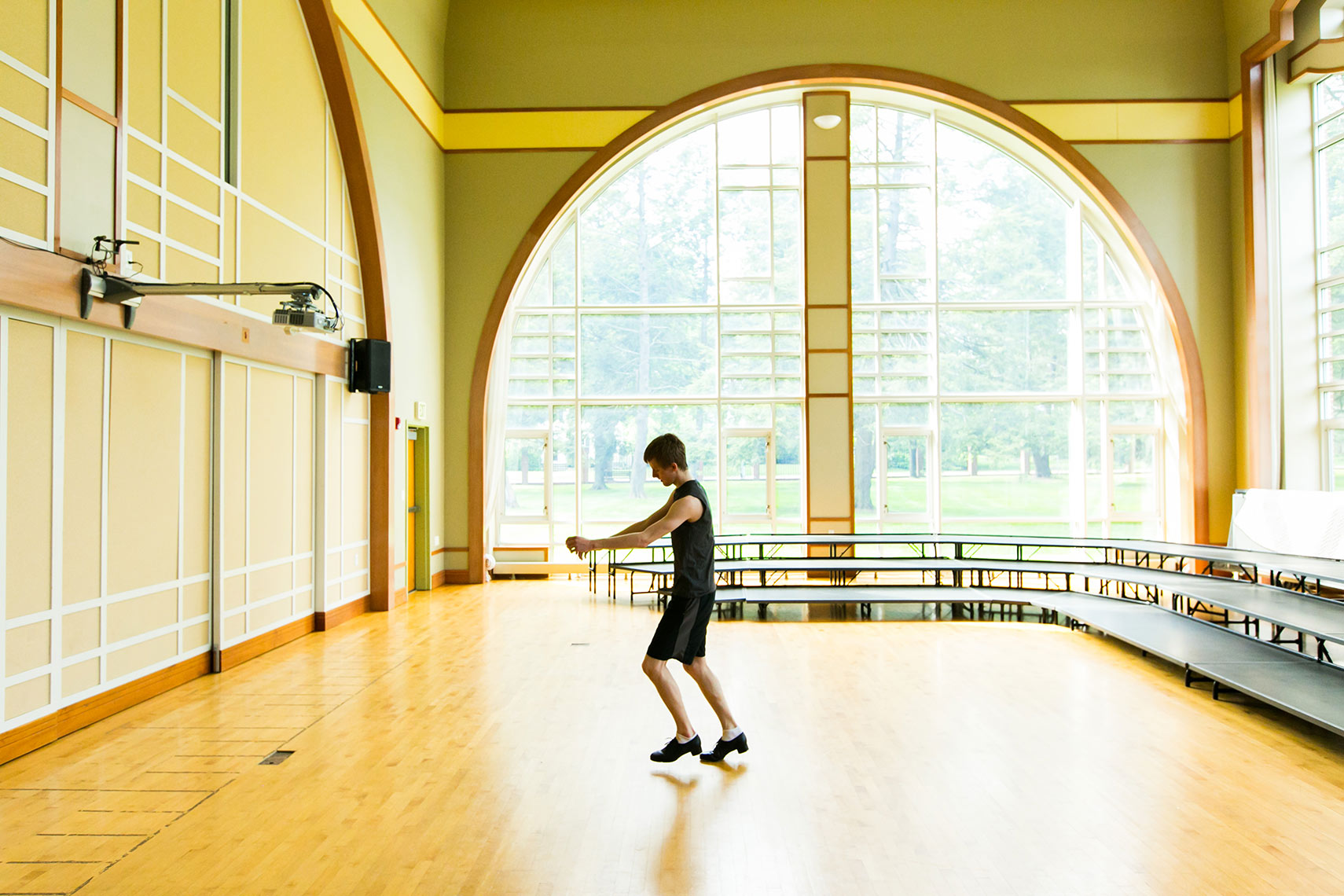 Lawrenceville School boy dance studio Michael Branscom Photography.