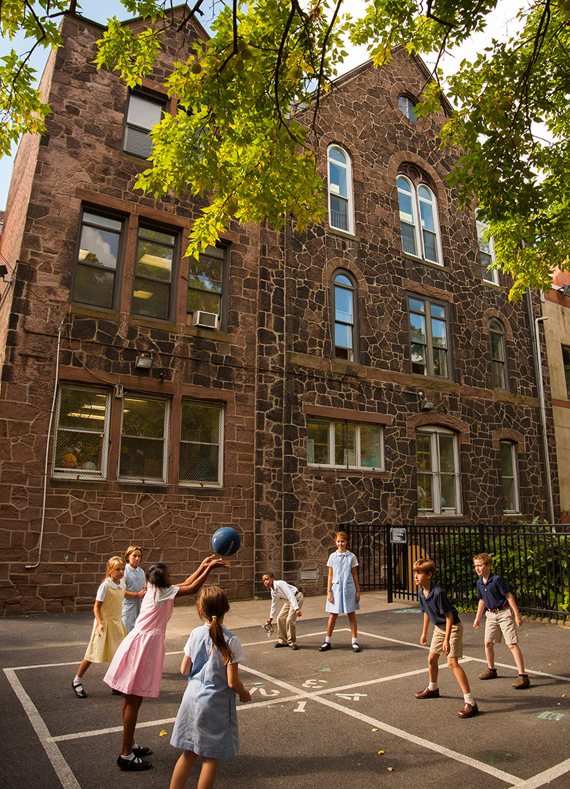 St. Peters School playground Michael Branscom Photography.