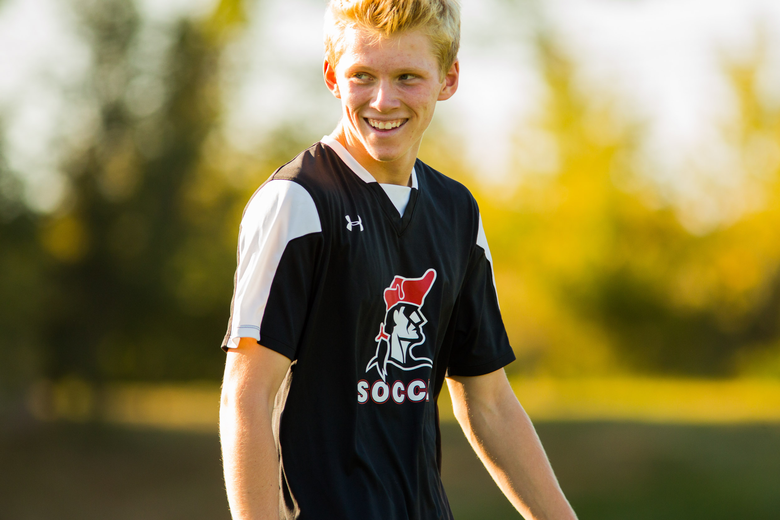 Newark Academy soccer athlete boy Michael Branscom Photography.