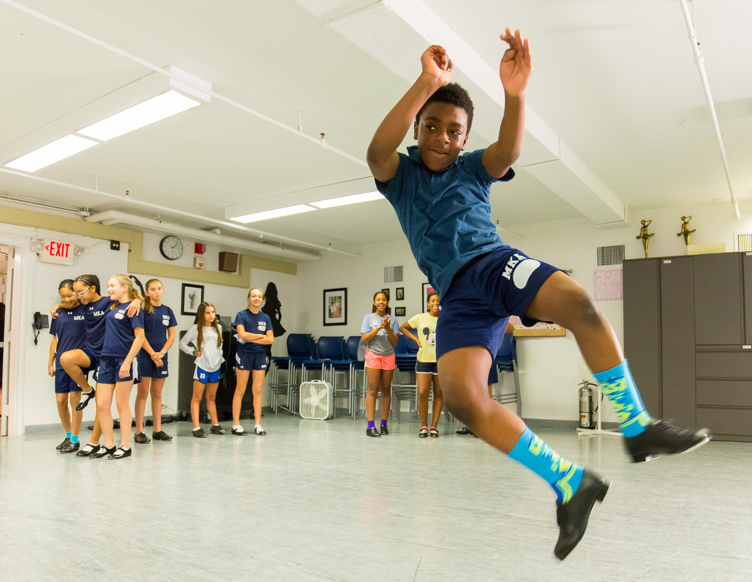 Montclair Kimberly Academy dance class boy Michael Branscom Photography.