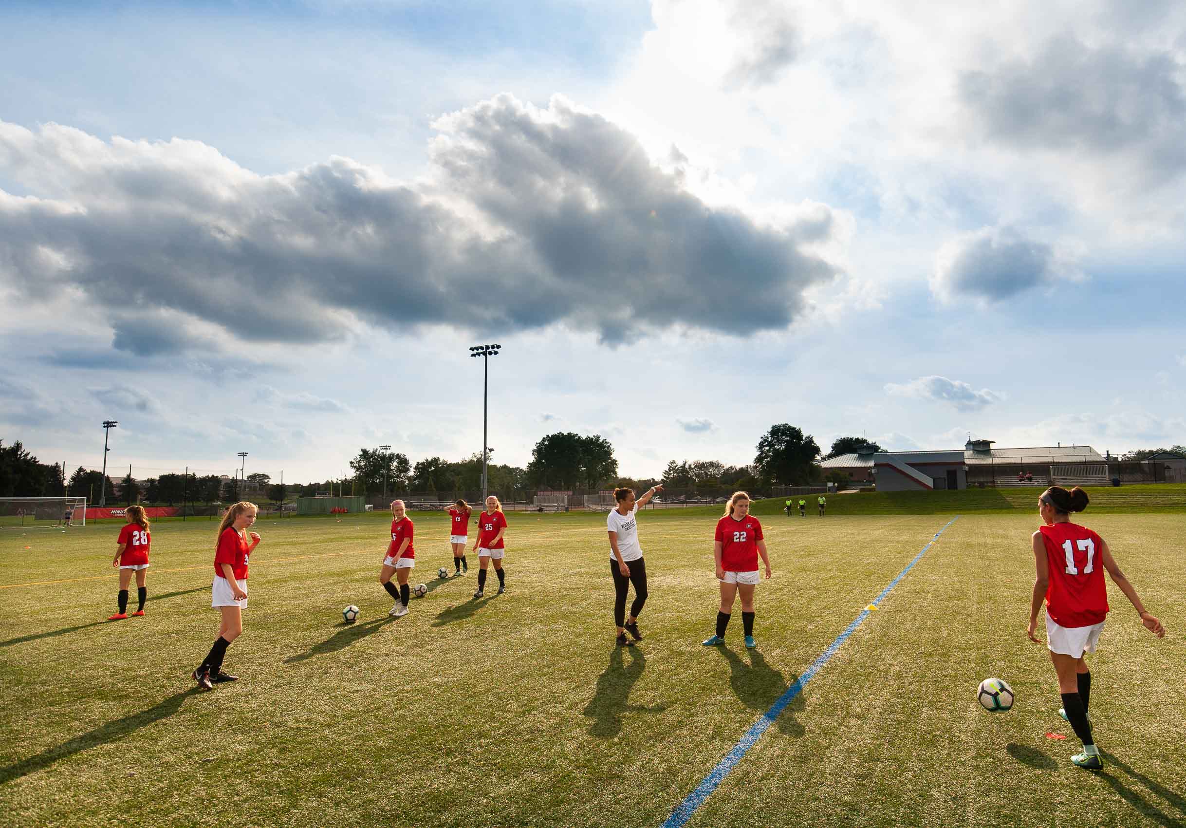 Newark Academy girls soccer Michael Branscom Photography.