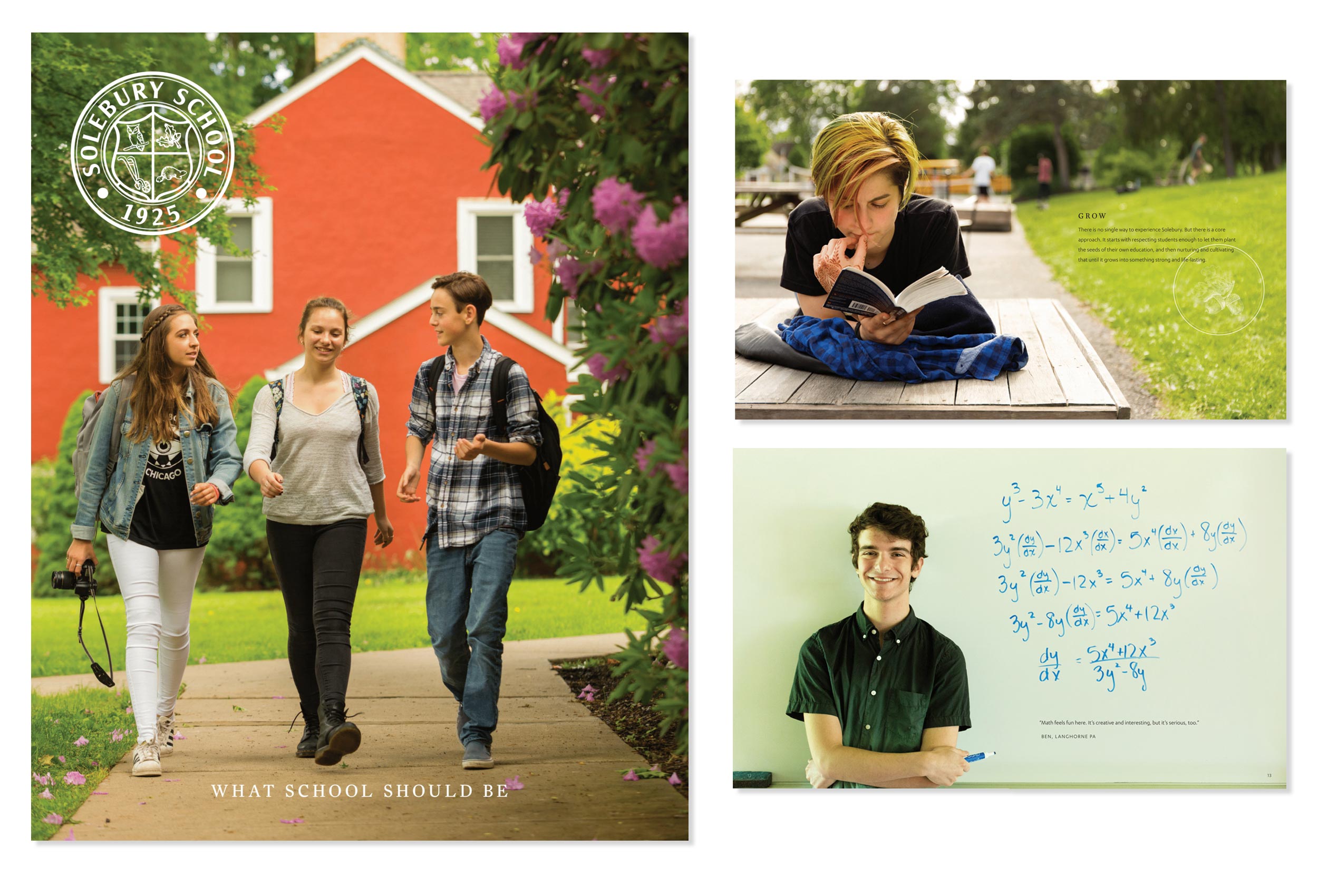 Solebury School Viewbook, Michael Branscom Photography.